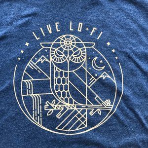 Living LoFi Night Watch T-Shirt